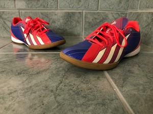 Retired And RARE Adidas Messi Flo Size 10 Indoor Soccer Shoes Purple/Orange | eBay