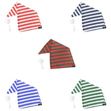 Unisex Adults Night Sleeping Cap Classic Christmas Hat Breathable Tassel Xmas