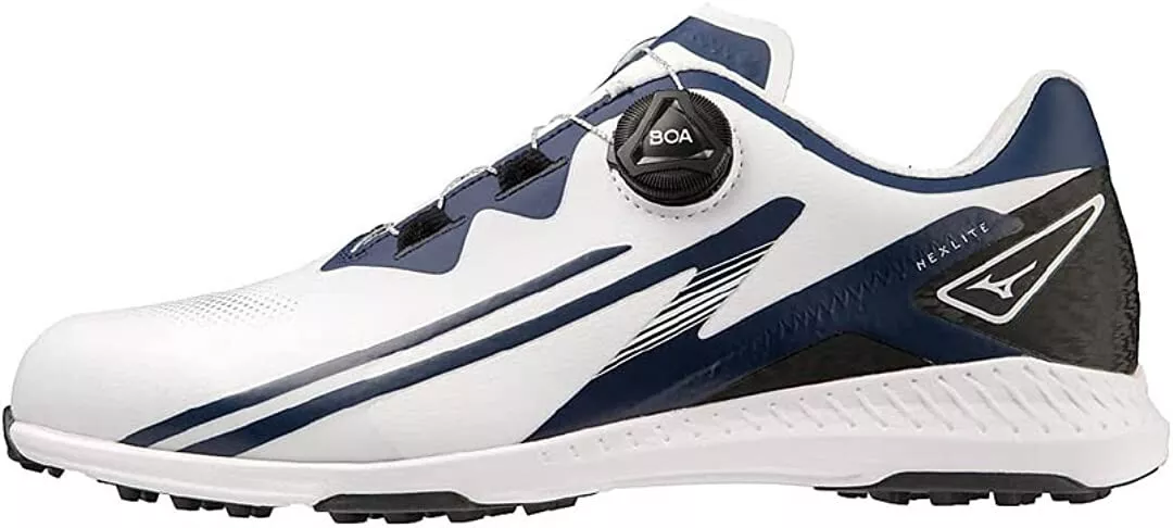 MIZUNO Golf Shoes NEXLITE WG BOA WIDE 51GM2330 White Navy US9.5 26.5cm