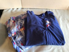 Disney EEYORE Womens XL 16/18 Warm Fuzzy Pajama Set Top and Pants