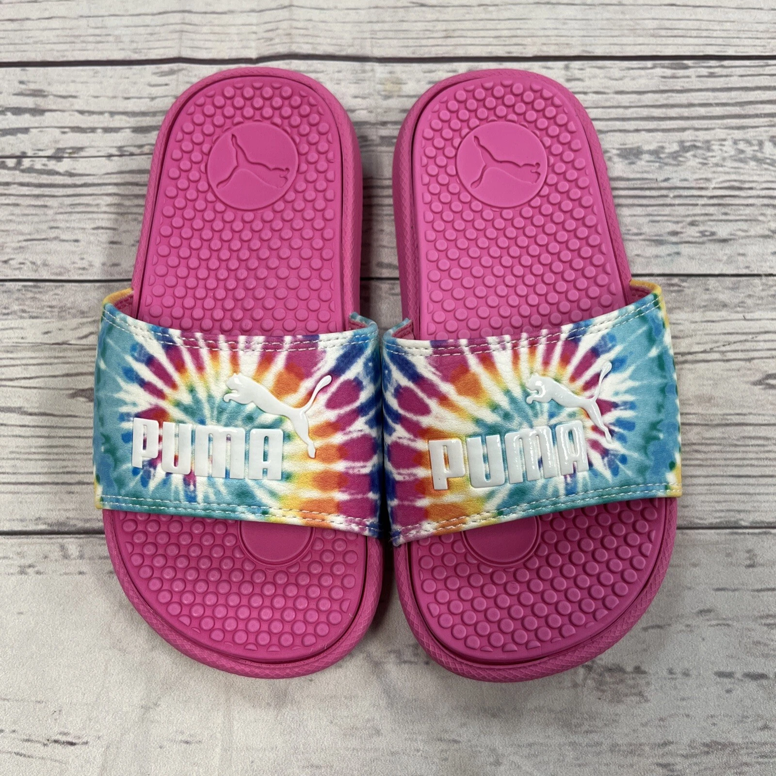 Sandali PUMA Little Kids Ragazze Cool Cat Tie Dye Taglia 12