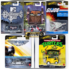 Hot Wheels Premium Pop Culture 2025 Mix 4 5 Cars Set