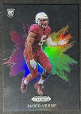 2024 Panini Prizm Draft Picks Black Color Blast Jared Verse #CB-25 (RC) FSU/Rams