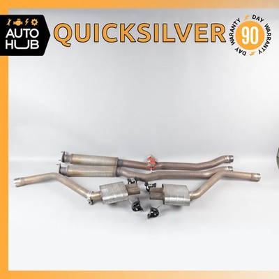 Bentley Continental GT GTC 6.0L Exhaust Resonator Mufflers Set