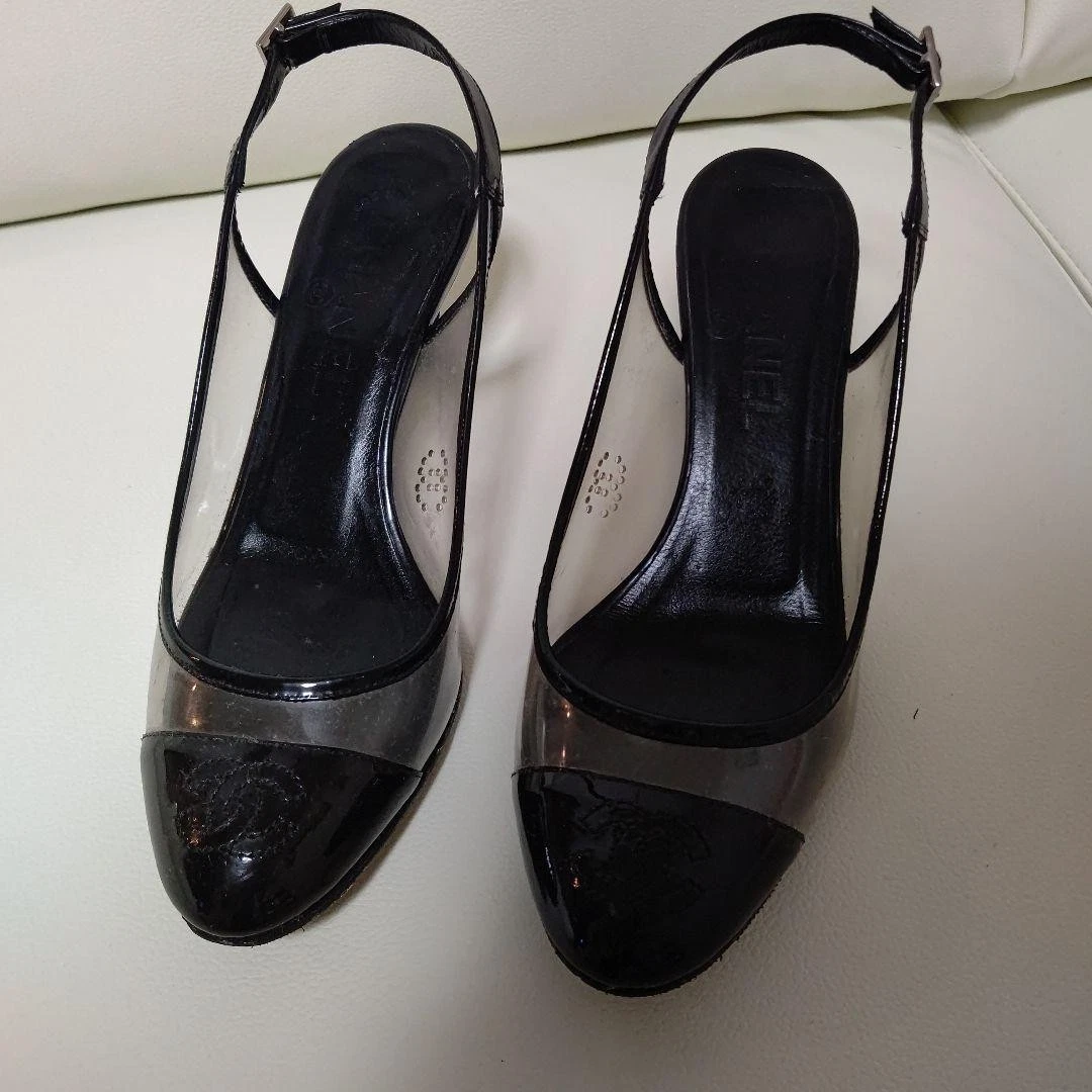 CHANEL Clear Sandals for Women for sale - eBay