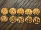 10 1955-S BU Lincoln Cent Bright Red 95% Last San Fran Wheat Mint