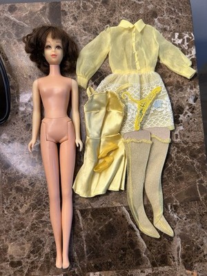 Vintage Brunette Francine Barbie Doll 1960 s & Outfit