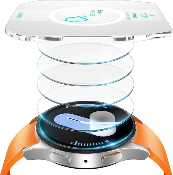 Displayschutzfolie Samsung Galaxy Watch 7/6 40Mm, 9H, Kratzfest, Ultra-DüNn,-image