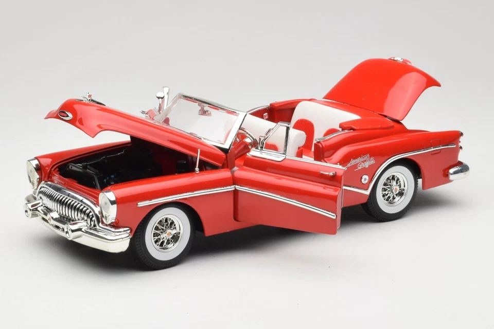 73129 Buick Skylark Convertible Red Motormax 1:18 - Imagen 2 de 4