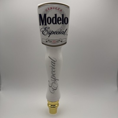 NEW PLASTIC 3-SIDED CERVEZA MODELO ESPECIAL BEER TAP HANDLE MAN CAVE Garage