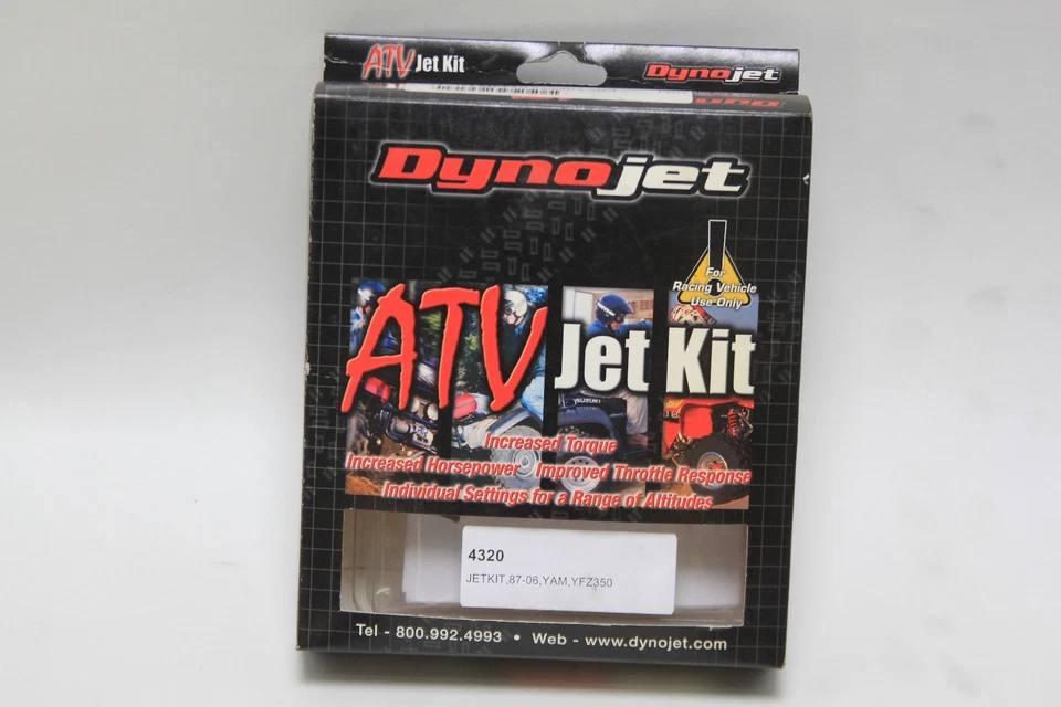 KIT JET YAMAHA BANSHEE ETAPA 3 AGUJAS DYNOJET CHORROS PRINCIPALES YFZ350 QUAD ATV 4320 Foto 2 de 3