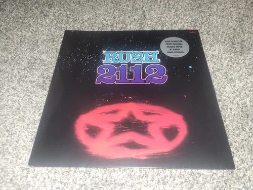 Rush - 2112 LP 180G Gatefold Vinyl - New & Sealed - Remastered Sealed Vinyl LP