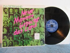 Ina Deter Band lp Neue manner vinyl record import West Germany CLUB EDITION