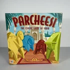 Parcheesi Board Game Milton Bradley Classic Game of India 2001 Vintage