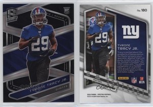 2024 Panini Spectra Rookies Silver Prizm Tyrone Tracy Jr #180 Rookie RC