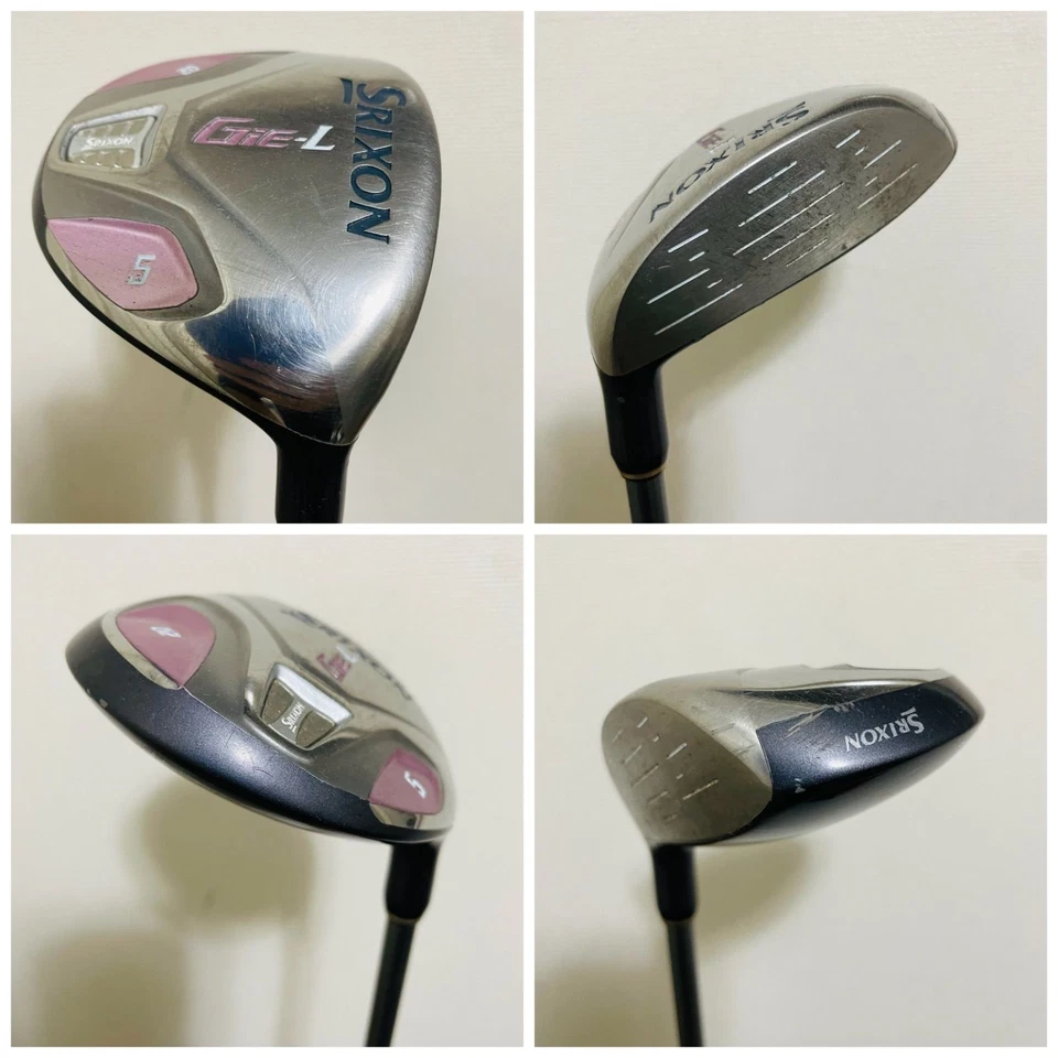 Ladies SRIXON GiE-L Club Set 1W 5W 5-9i Pw Aw Sw 10pc RH Graphite Women Golf - Image 3 of 4
