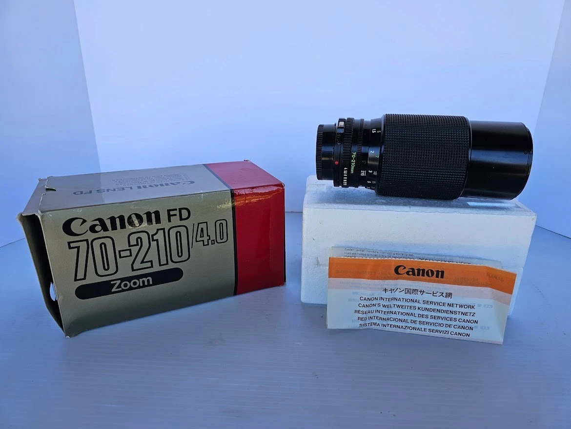 Canon FD 70-210mm Focal Camera Lenses for sale - eBay