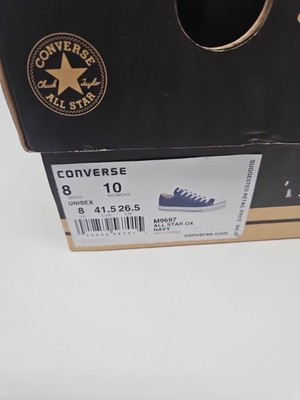 Size 8 - Converse Chuck Taylor All Star Ox Navy 22859567015| eBay