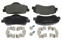 Bremsbelagsatz Scheibenbremse Mapco 6623 FüR Elysee CitroËN 308 C4 Cactus Mando