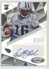2015 Certified Potential Mirror Silver 96/150 Tre McBride #CP-TM Auto w1w