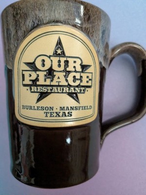 Deneen Pottery Our Place Mansfield Burleson Texas Mug Handthrown Brown 2018