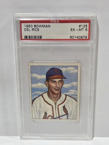 1950 Del Rice #125