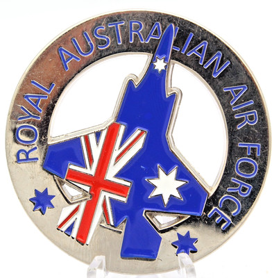 Royal Australian Air Force F-35A Lightning II Challenge Coin 2''