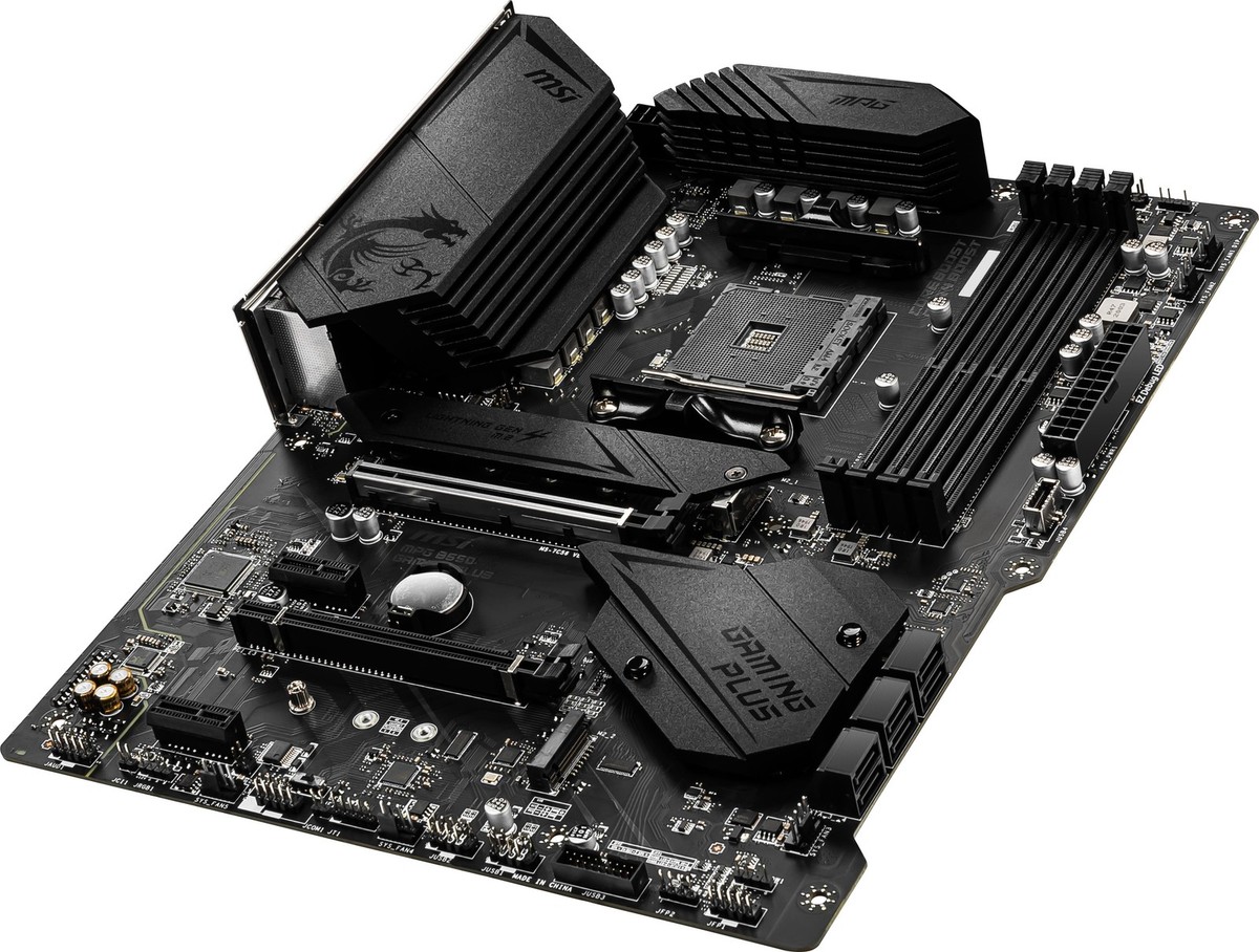 MSI MPG B550 GAMING PLUS AM4 AMD B550 PCIe 4.0 ATX