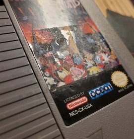 Cool World for NES Nintendo Entertainment System Authentic Tested Ocean SEE DESC