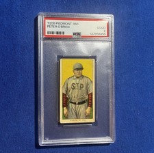 1909-11 T206 Piedmont Peter O’Brien PSA 2 St. Paul Saints