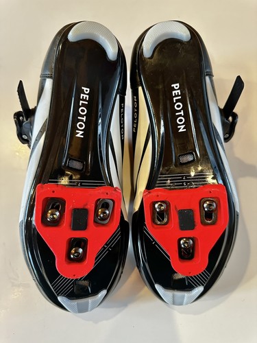 Peloton Fahrradschuhe Stollen Größe EU 40 Damen 9 Herren 7 schwarz rot PL-SH-B-40 - Bild 7 von 8
