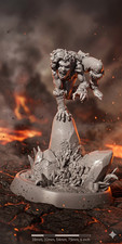 Feral Werewolf Miniature 32mm 75mm 150mm Resi...