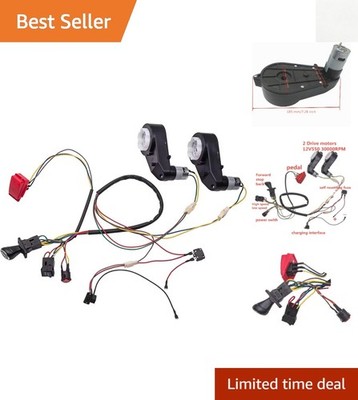 High-Speed Gearbox & Wires for Children's DIY Electric Car - Fun Learning Kit