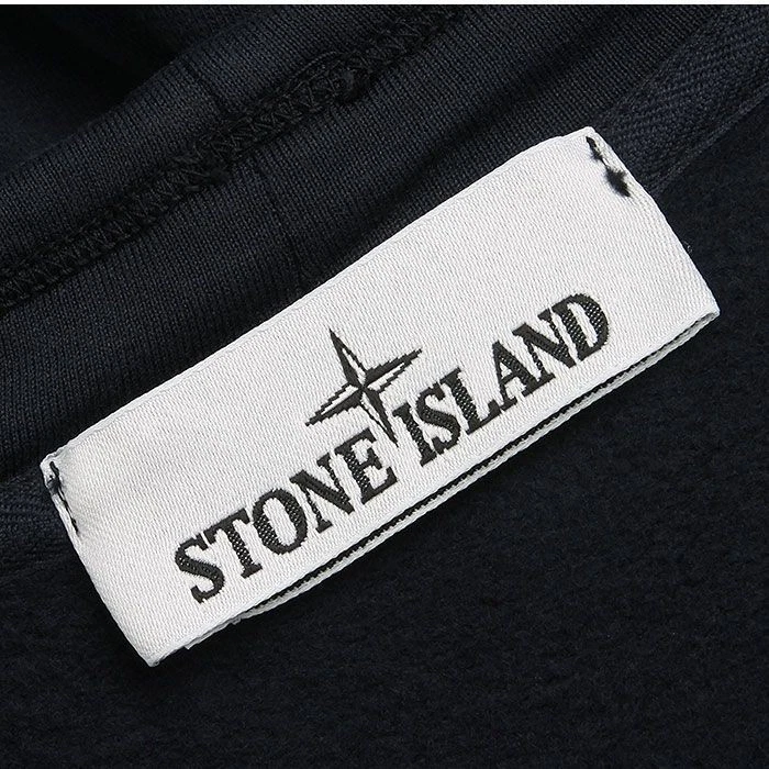 Stone Island Felpa Uomo Stemma Pile Navy V0020 60003993