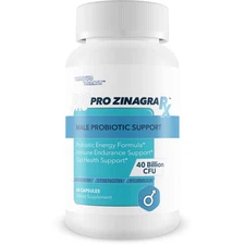Pro Zinagra RX - Male Probiotic Support - Promote Increased Energy & Endurance