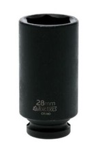 Image of Teng Tools 920628N - 1/2" Drive 6pt Deep Impact Hexagon Socket (DIN) - 28mm