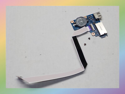Genuine Dell Latitude 3500 USB / SD Card Reader Board w/Cable 368DC G6V2T HUC 03
