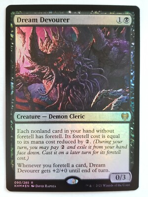 MTG 2021 Kaldheim DREAM DEVOURER 090/285 Rare Foil M/NM | eBay