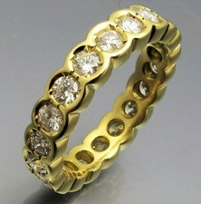 REIF-DESIGN - FEINSTER MEMOIRE BRILLANT RING - EIGENE GOLDSCHMIEDE - 585 GOLD