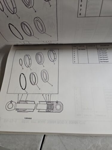 JCB Parts Book 9800/8802A - Picture 2 of 3