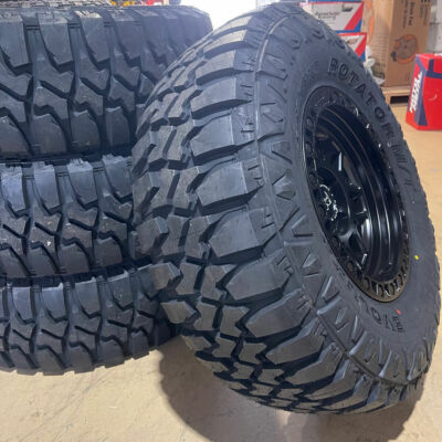 5) 17x9 Black Rhino Kelso Wheels Rims 35