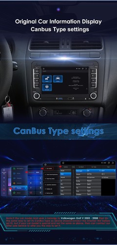 7" 8Core Android 12 Autoradio 8GB+128GB GPS Für VW GOLF EOS Polo T5 Passat Jetta - Bild 13 von 24