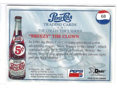 ペプシー　カード 1994 Pepsi-Cola Trading Cards - 