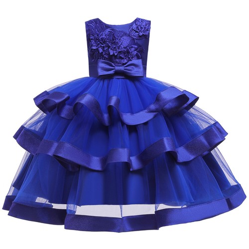 Girls Bridesmaid Dress Baby Flower Kids Party Wedding Dresses Princess Pageant - Picture 37 of 37