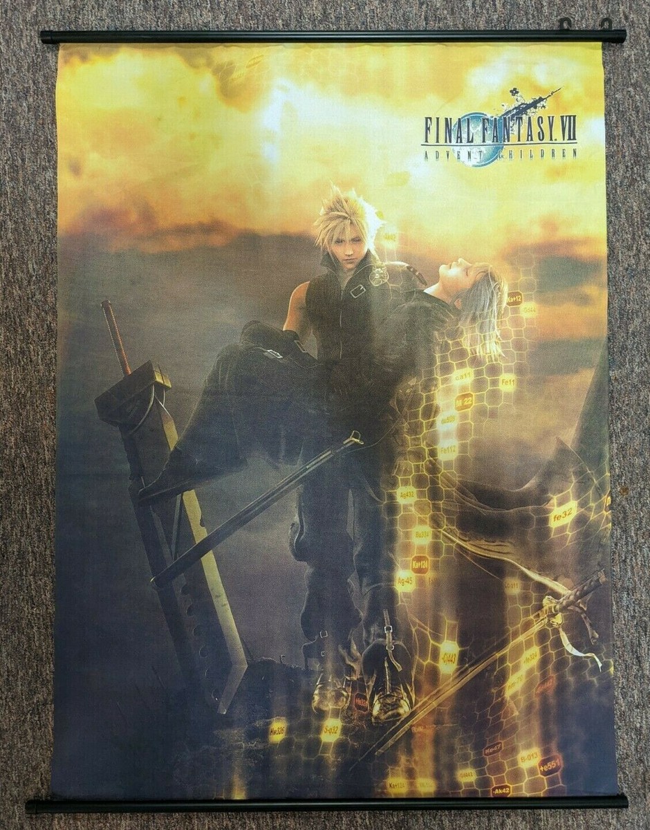 B2ポスター ファイナルファンタジー　7 ADVENT CHILDREN FF7 ファイナルファンタジー7 B2ポスター【ADVENT CHILDREN】 Amazon
