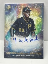 2022 Bowman Inception Yordany De Los Santos Primordial Prospect Auto /99