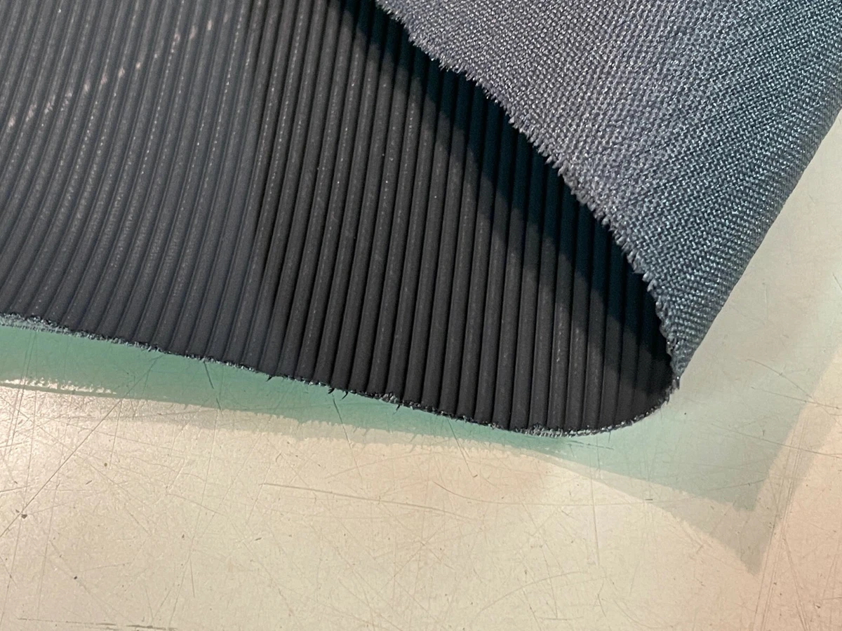 Tessuto Da Esterno Effetto Panama Grigio Melange