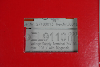 Beckhoff EL9110  Voltage Supply Terminal 24V DC Max. 10A NEU sofort lieferbar