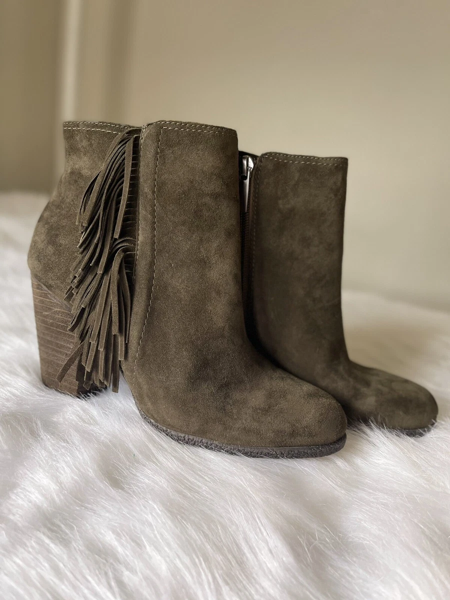 Vince camuto cheap fringe boots