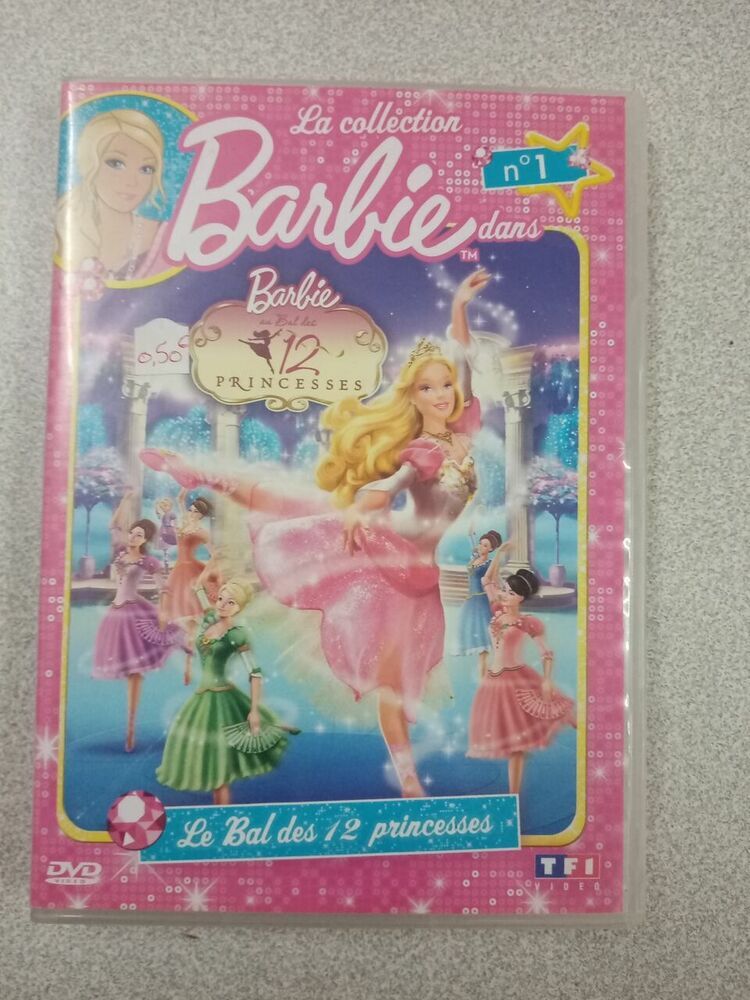 Dvd Barbie Le bal des 12 princesses Bon état
